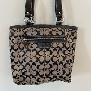 Classic Coach Logo Purse + Wallet Bundle